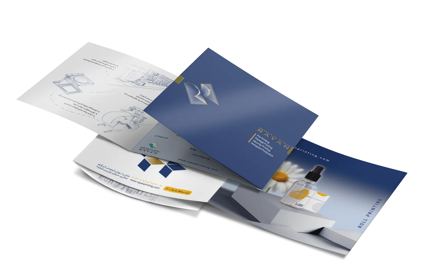  طراحی و چاپ انواع بروشور و کاتالوگ تبلیغاتی